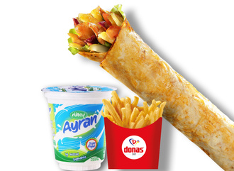 Donas Zurna Tavuk Döner Dürüm Menü 1 görseli