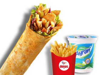 Max  Tavuk Döner Dürüm Menü 1 görseli