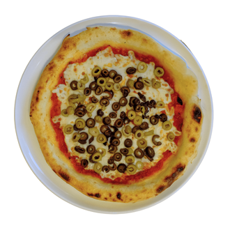 Margherita Mediterranea Pizza görseli