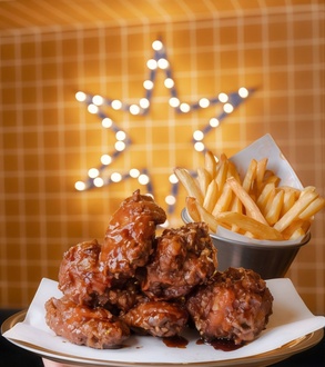 6'Lı Tavuk Kanat & Patates Kızartması görseli