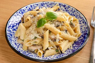 Kremalı Tavuklu Penne görseli