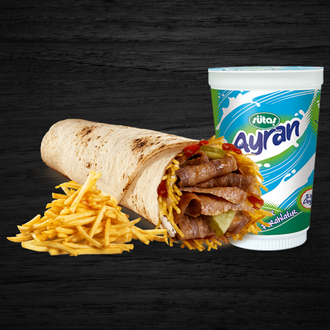 Orta Et Döner Dürüm Menü görseli