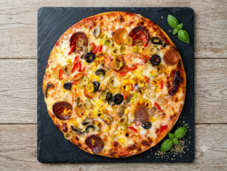 Karışık Pizza (Orta) görseli