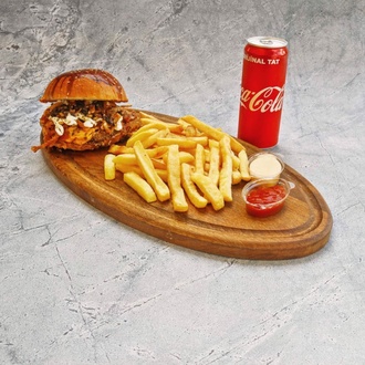 Tavuk Burger Menü görseli