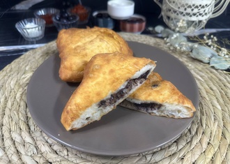Zeytin Ezmeli Pişi (2 Adet) (Büyük Boy) görseli