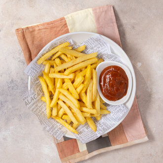 Patates Sosis Tabağı görseli