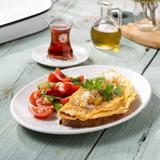 Patatesli Omlet görseli