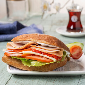 Hindi Fümeli Ciabatta Sandviç görseli