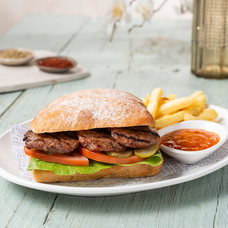 Köfteli Cıabatta Sandviç görseli