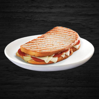 Ayvalık Ekmeğine Karışık Tost görseli