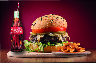 Klasik Burger Menü görseli