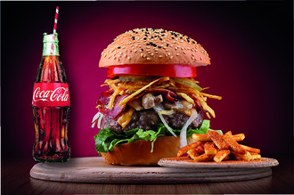 Fat Burger Menü görseli