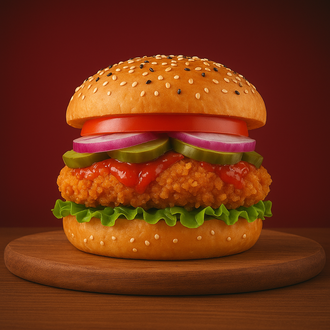 Klasik Çıtır Tavuk Burger görseli