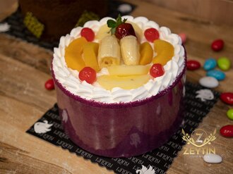 Karışık Meyveli Pasta (4-6 Kişilik) görseli