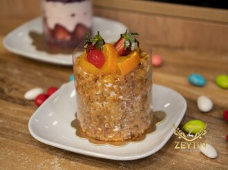 Karışık Meyveli Pasta (Tek Kişilik) görseli