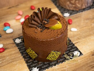 Çikolatalı Muzlu Pasta (4-6 Kişilik) görseli