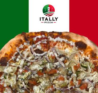 Shawarma Pizza (Küçük Boy) görseli