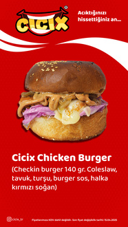 Cicix Chicken Burger görseli