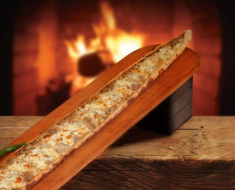 Kaşarlı Bıçak Arası Pide görseli