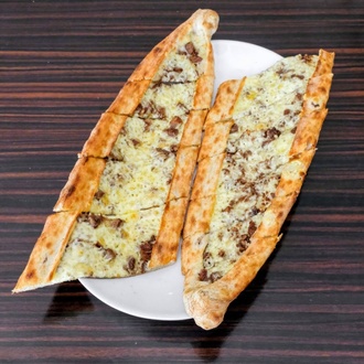 Kavurmalı Kaşarlı Pide (Açık) görseli