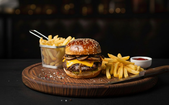 Mantarlı Burger görseli