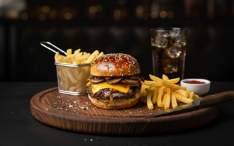 Mantarlı Burger Menü görseli