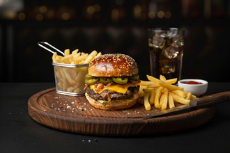 Mexican Burger Menü görseli