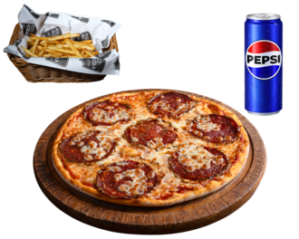Karabiber Sucuklu Pizza (Orta) görseli
