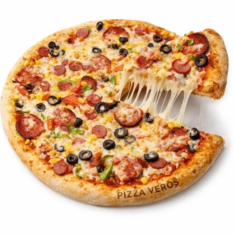 Bol Malzemeli Veros Pizza görseli