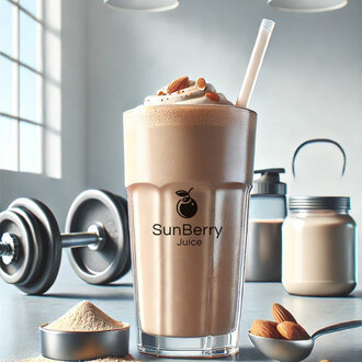 Salted Caramel Protein Shake görseli