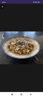 Kremalı Mantarlı Tavuklu Penne görseli