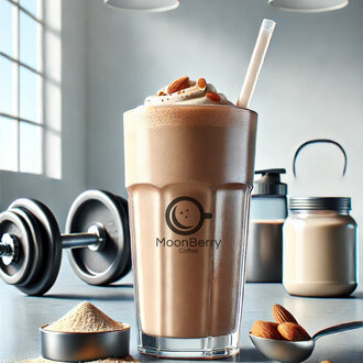 Salted Caramel Protein Shake görseli