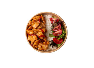 Barbekü Tavuk Bowl görseli