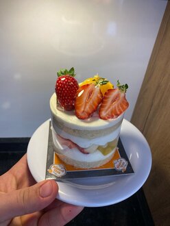 Karışık Meyveli Pasta (2 Kişilik) görseli