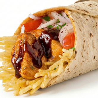 Bbq Soslu Tavuk Dürüm görseli
