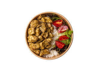 Fesleğenli Tavuk Bowl görseli