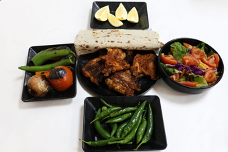 Izgara Tavuk Kelebek (Garnitürlü) görseli