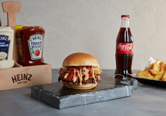 Smash Classic Sweet Chilli Cheese Burger Menü görseli