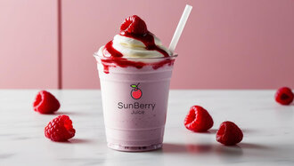 Raspberry Milkshake görseli