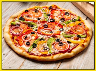 Margarita Pizza görseli