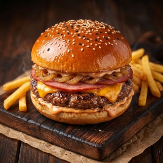 Füme Burger görseli