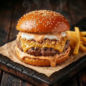 Ranch Burger görseli