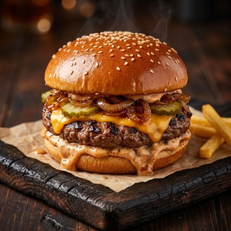 Cheeseburger görseli