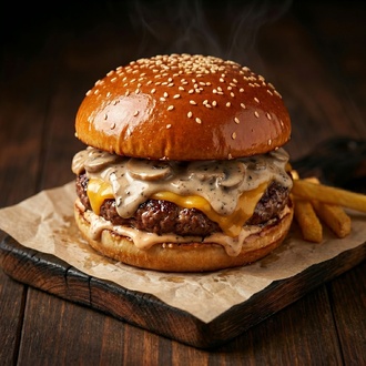 Mushroom Burger görseli