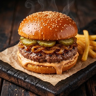 Klasik Burger görseli