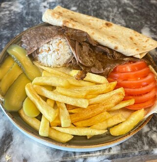 Pilav Üstü Et Döner (100 Gr.) görseli