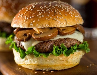 Mantarlı Gurme Steak Burger (100 G) görseli