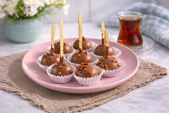 Sütlü Çikolatalı Cake Pops (Adet) görseli