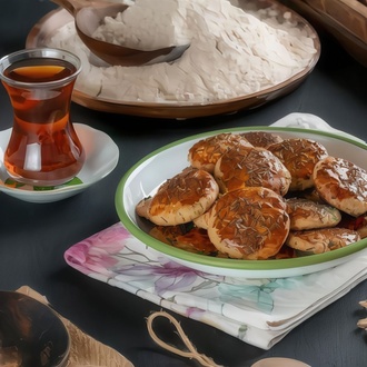 Glütensiz Karabuğdaylı Tuzlu Kurabiye (500 G) görseli
