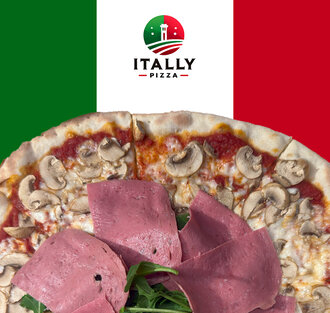 Jambonlu Pizza (Orta Boy) görseli